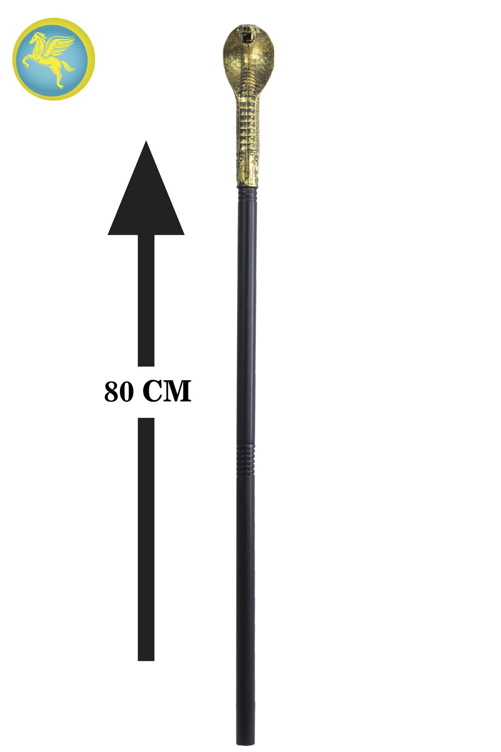 BASTONE SMONTABILE CON COBRA